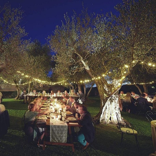 22m 200LED Copper Wire String Light