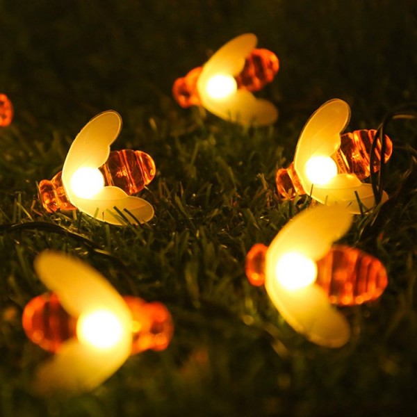 Honeybee String Lights - Warm White