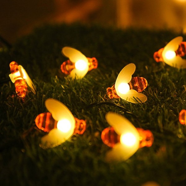 Honeybee String Lights - Warm White
