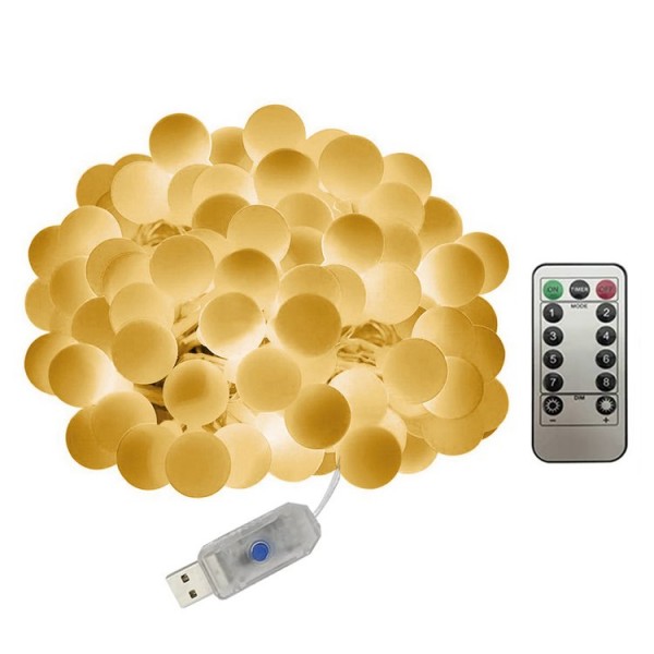 Round Shape LED String Lights