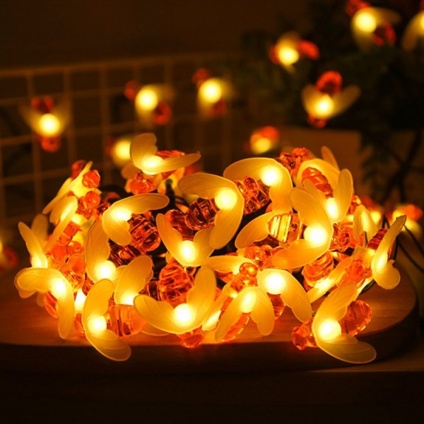 Honeybee String Lights - Warm White