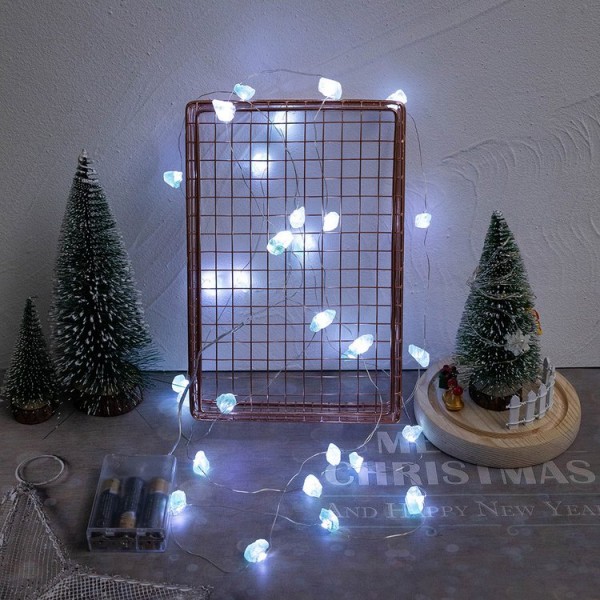 30LED Crystal Stone String Lights