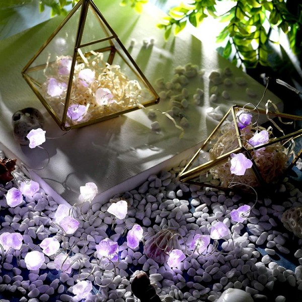 30LED Crystal Stone String Lights