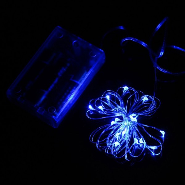 40LED Copper Wire String Light - Blue