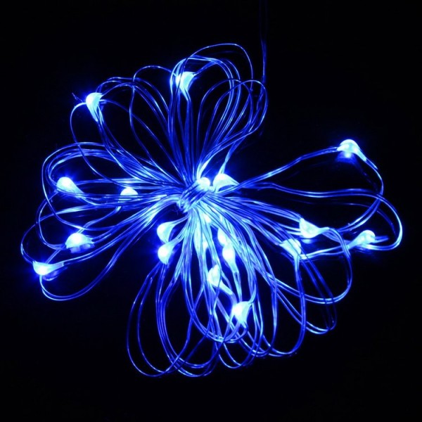 40LED Copper Wire String Light - Blue