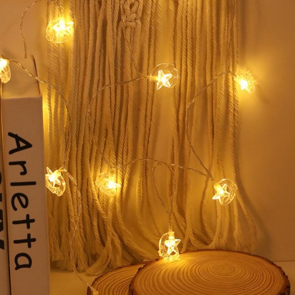 Moon Star LED String Lights
