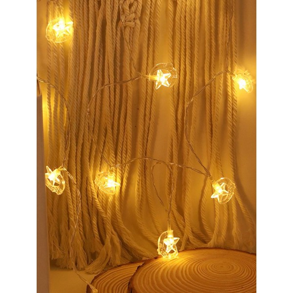 Moon Star LED String Lights