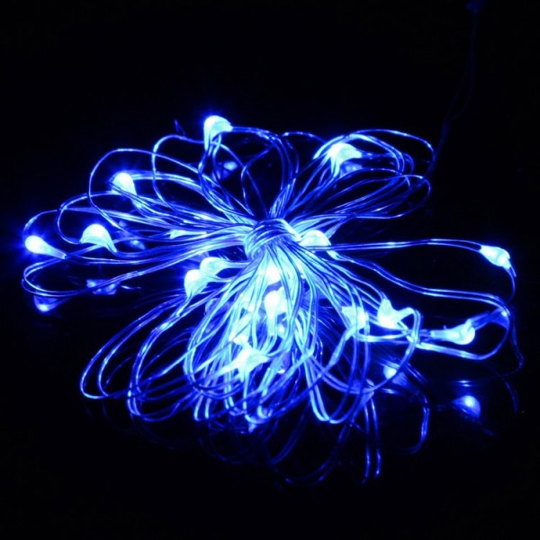40LED Copper Wire String Light - Blue