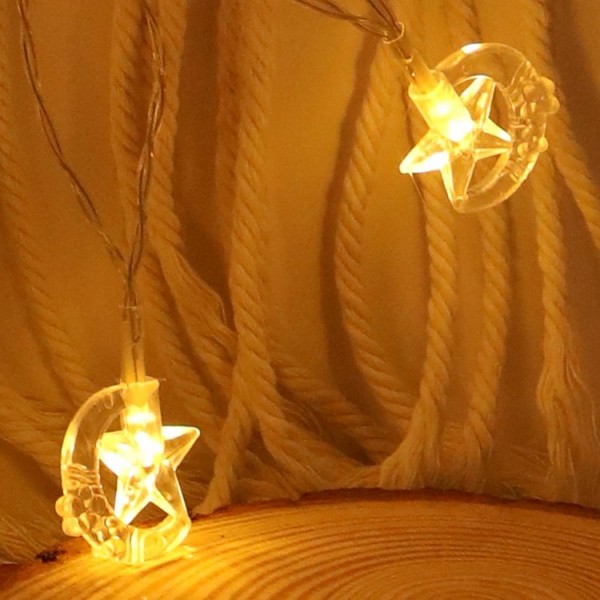 Moon Star LED String Lights