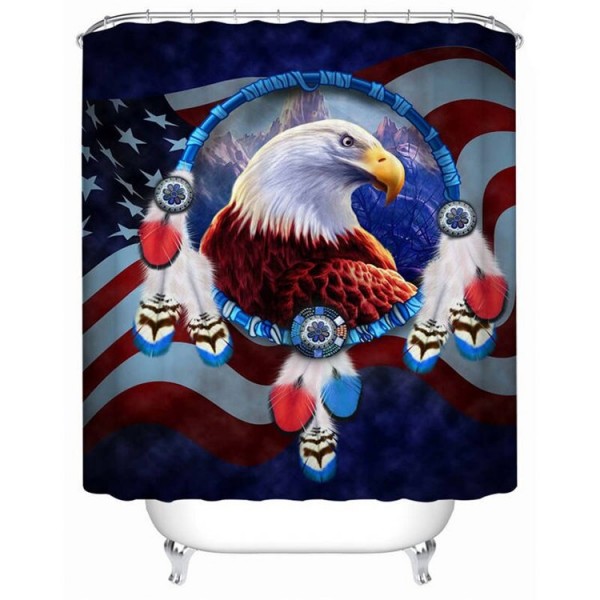 Eagle 1 - Print Shower Curtain