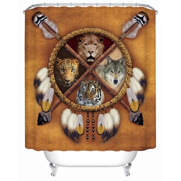 Dreamcatcher - Print Shower Curtain