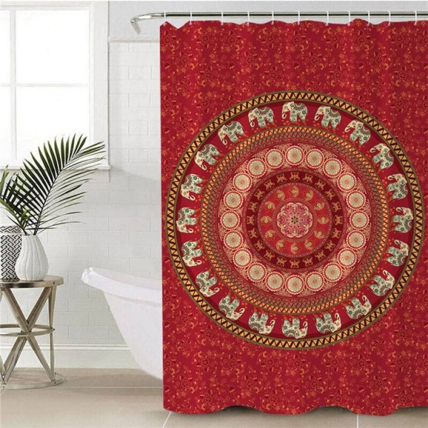 Mandala - Print Shower Curtain