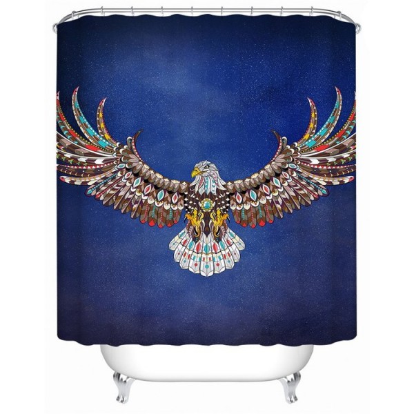 Eagle 4 - Print Shower Curtain