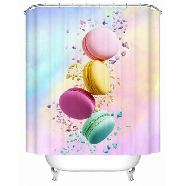 Macaron - Print Shower Curtain