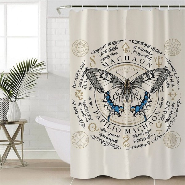 Flying Butterflies - Print Shower Curtain