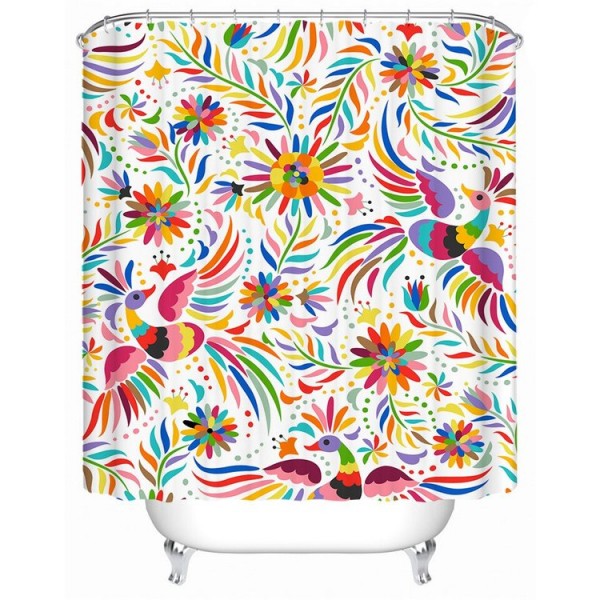 Birds - Print Shower Curtain