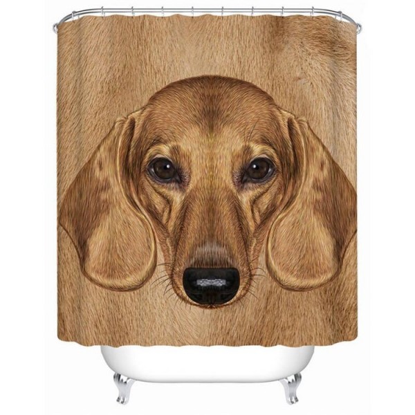 Dog - Print Shower Curtain