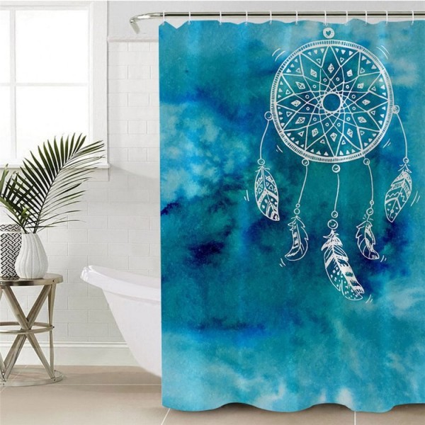 Boho Dreamcatcher - Print Shower Curtain