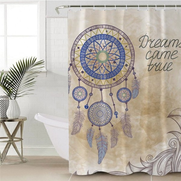 Boho Dreamcatcher - Print Shower Curtain