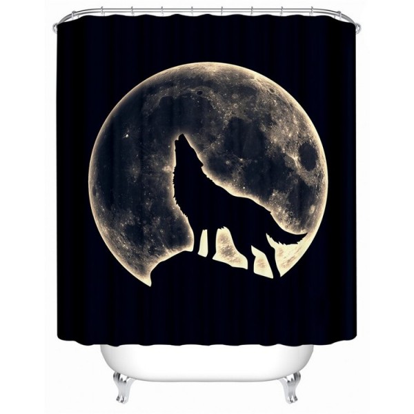 Wolf - Print Shower Curtain