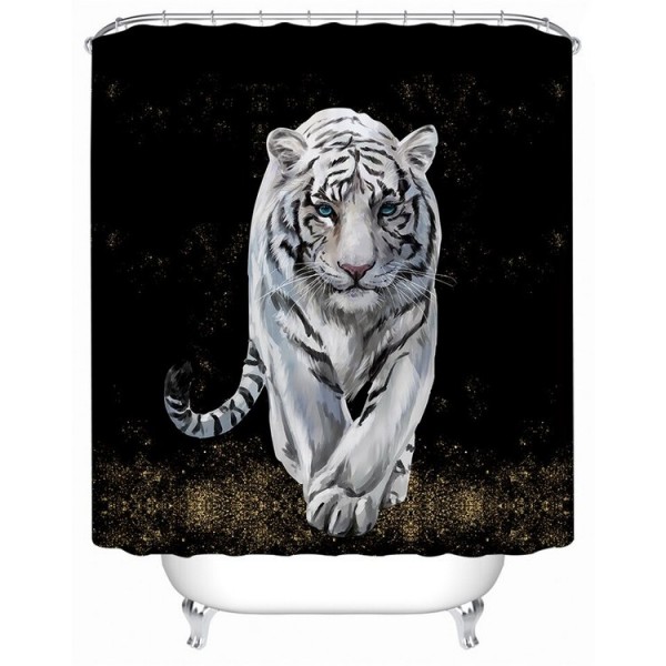 Tiger - Print Shower Curtain