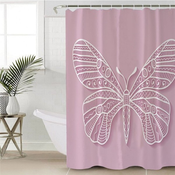 Flying Butterflies - Print Shower Curtain