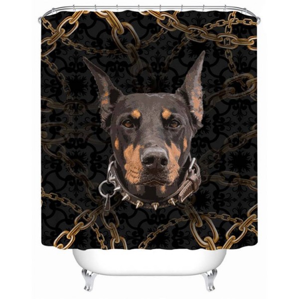 Dog - Print Shower Curtain