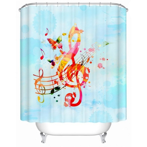 Bass Guitar - Print Shower Curtain