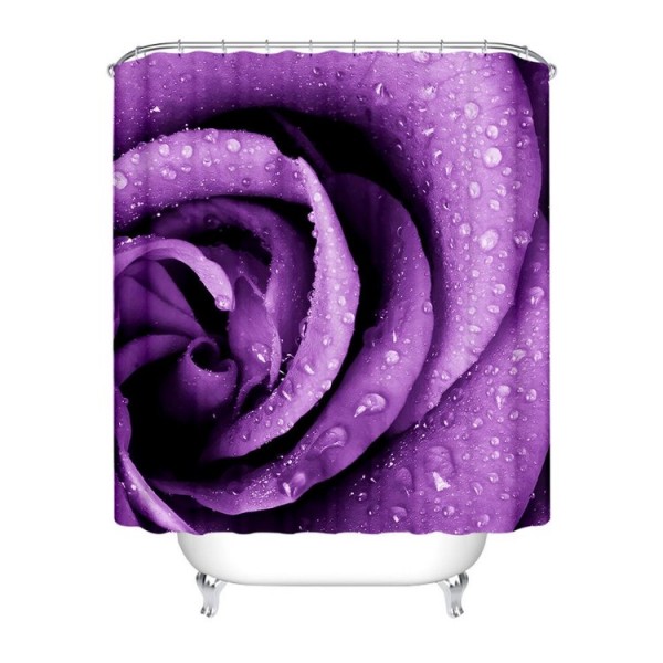 Colorful Roses - Print Shower Curtain