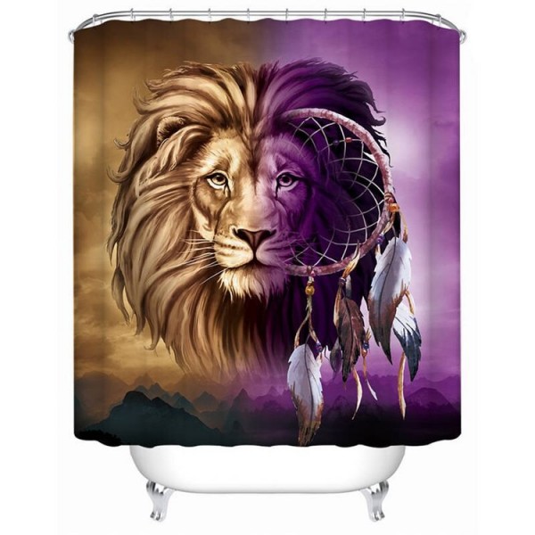 Wolf - Print Shower Curtain
