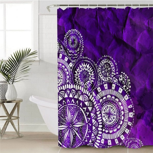 Mandala - Print Shower Curtain