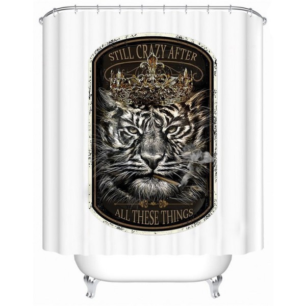Tiger King - Print Shower Curtain