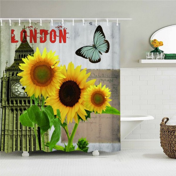 Flower Plant - Print Shower Curtain