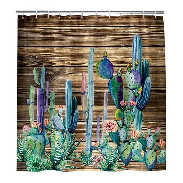 Cactus Flower - Print Shower Curtain