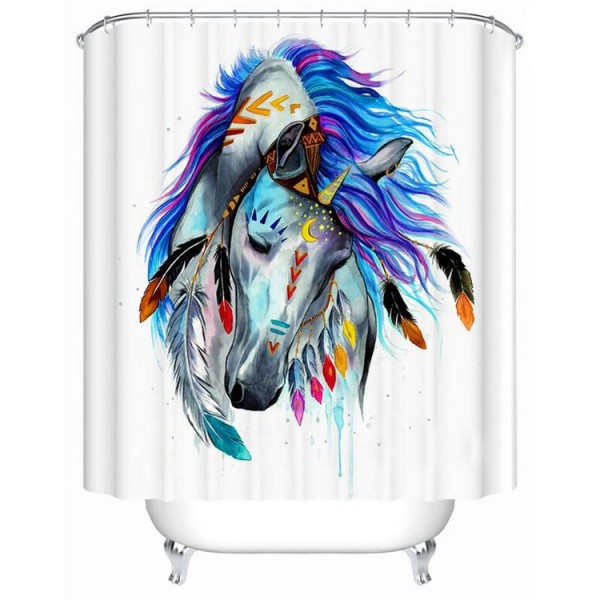 Pferd - Print Shower Curtain