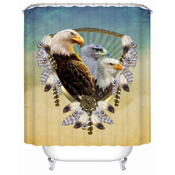 Eagle 2 - Print Shower Curtain