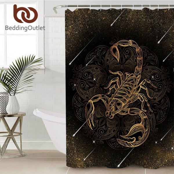 Scorpion - Print Shower Curtain