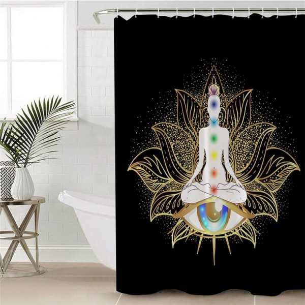 Chakra - Print Shower Curtain