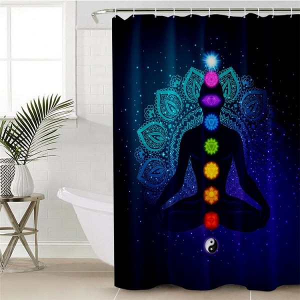 Chakra - Print Shower Curtain