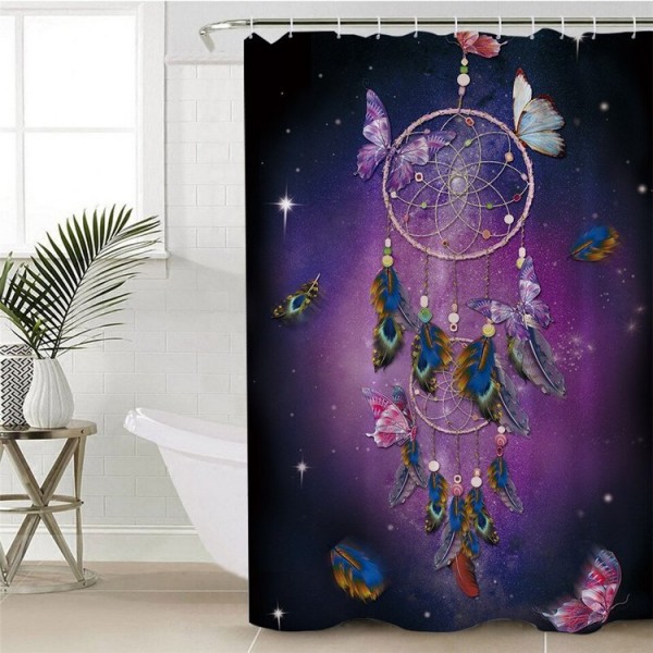 Boho Dreamcatcher - Print Shower Curtain