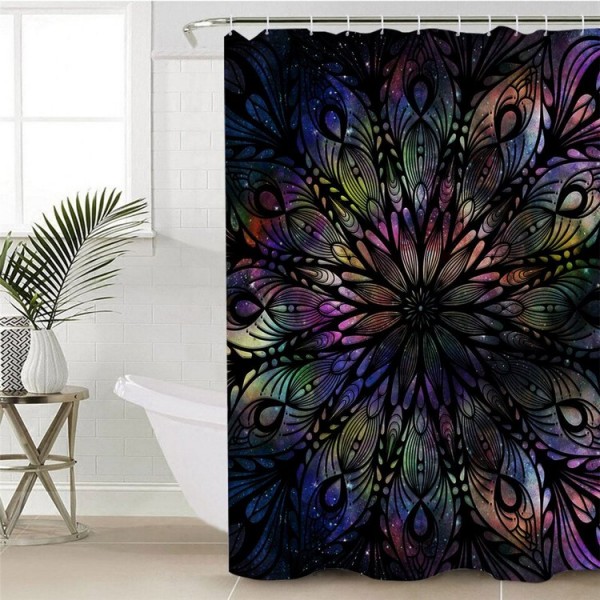 Mandala - Print Shower Curtain