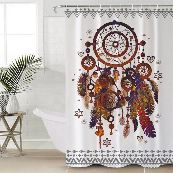 Boho Dreamcatcher - Print Shower Curtain