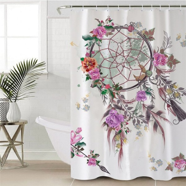 Boho Dreamcatcher - Print Shower Curtain