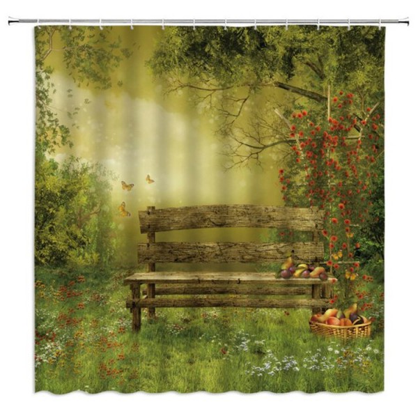 Forest - Print Shower Curtain