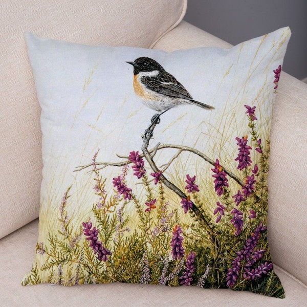 Bird - Linen Pillowcase