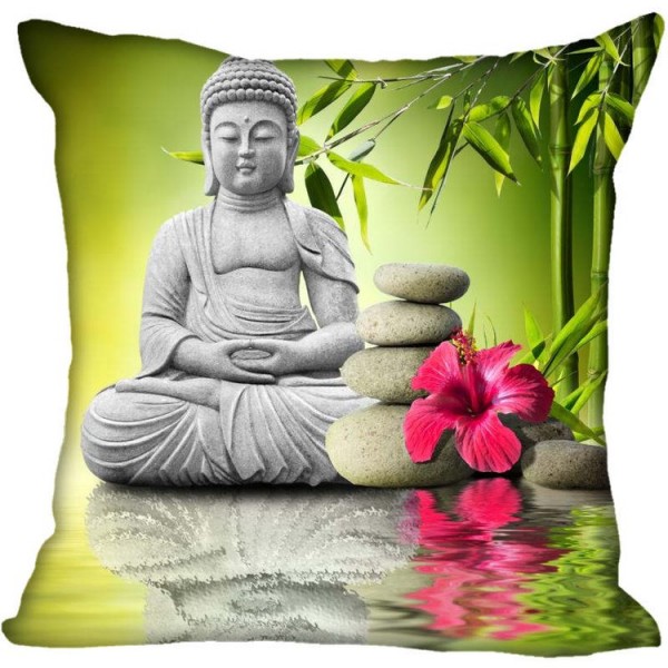 Buddha - Linen Pillowcase