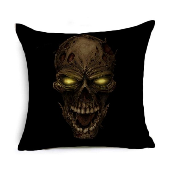 Skull - Linen Pillowcase