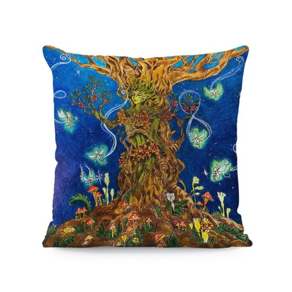 Tree of life - Linen Pillowcase