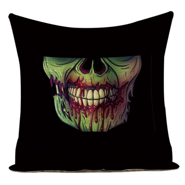 Skull - Linen Pillowcase