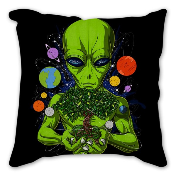 Alien - Linen Pillowcase